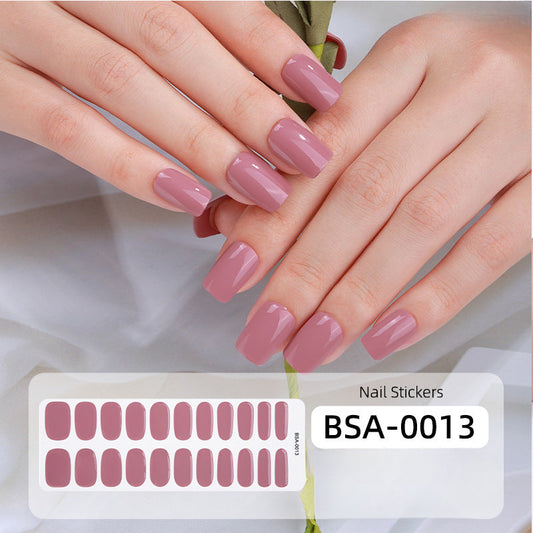 Gel nail sticker kit BSA-0013(NO LED Light needed)