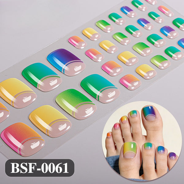 UV-free gel manicure sticker