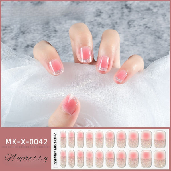 Glitter UV-Free Gel Nail Sticker