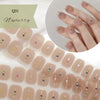 UV Free 5D Gel Nail Art Sticker Q39