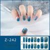 UV gel manicure sticker semi-curing