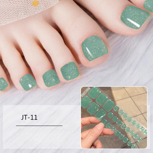 Pedicure Gel Nail Strips JT-11