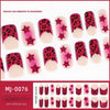 Pumpkin UV semi-cured gel manicure sticker