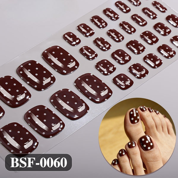 UV-free gel manicure sticker