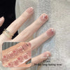 Semi-cured gel uv strips short nails 61DT