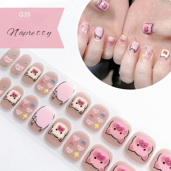 UV Free 5D Gel Nail Art Sticker Q39