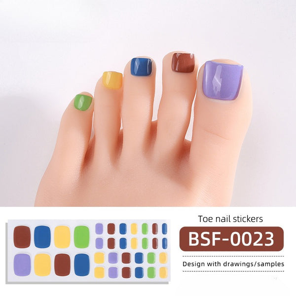 UV-free gel manicure sticker