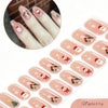 2026 New Christmas Gel Nail Sticker Lighting Harden Semi-Curing Nail Sticker