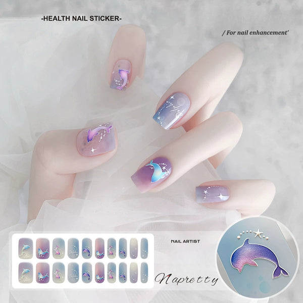 [UV-Free] 3D Nail Wrap