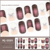 Pumpkin UV semi-cured gel manicure sticker