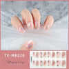 Bronzing butterfly no-bake nail sticker