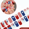 Independence Day 20 Finger Semi-Cure Gel Nail