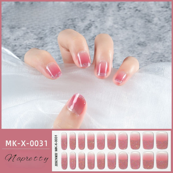 Glitter UV-Free Gel Nail Sticker