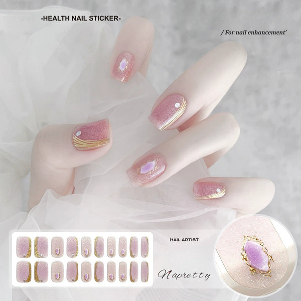 3D Nail Wrap[UV-Free] Buchi