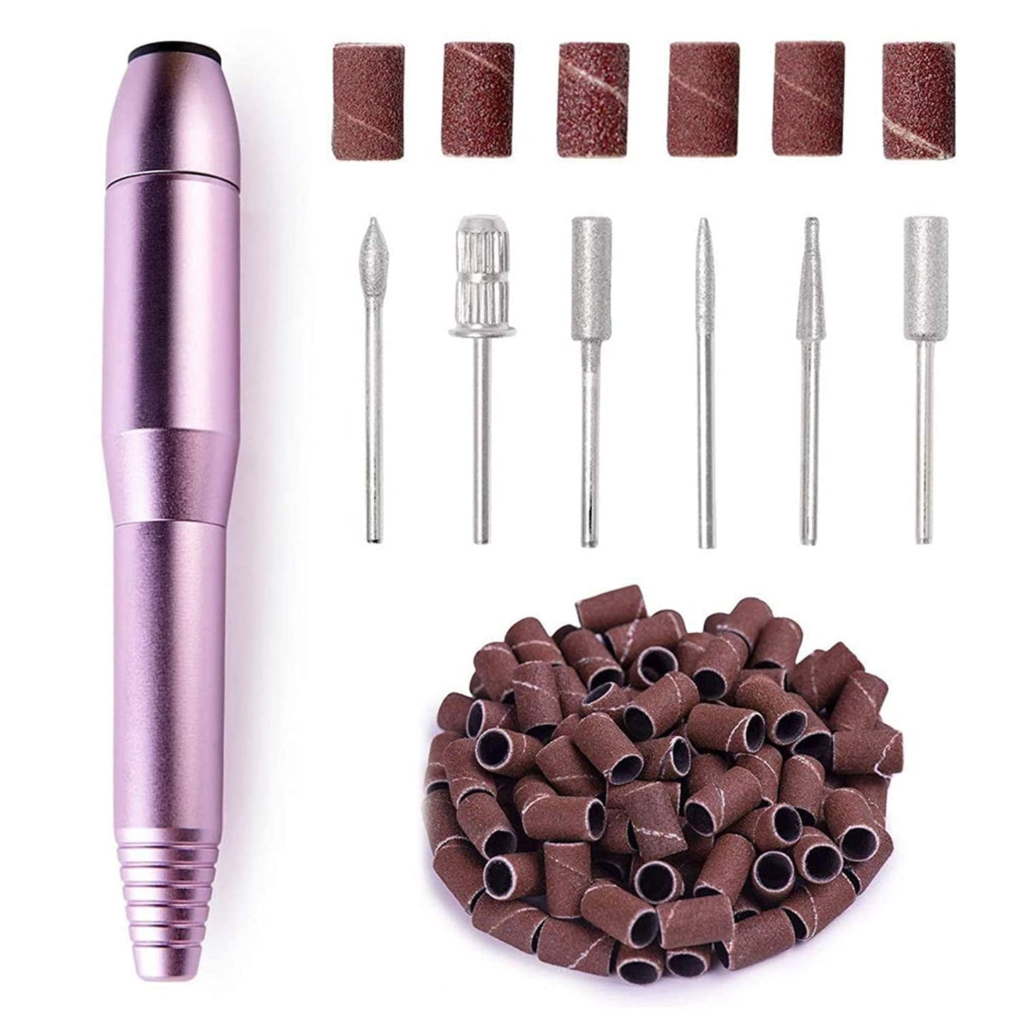 Electrical Professional Nail File Kit for Acrylic, Gel Nails, Manicure Pedicure Polishing Shape Tools