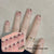 Semi-cured gel uv strips short nails 22DT