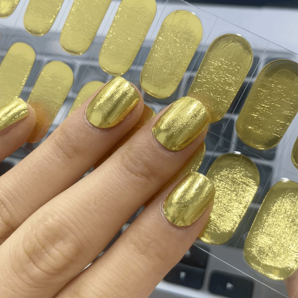 UV-free gel nail Golden