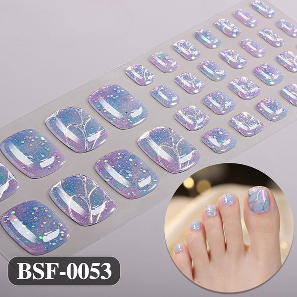 UV-free gel manicure sticker