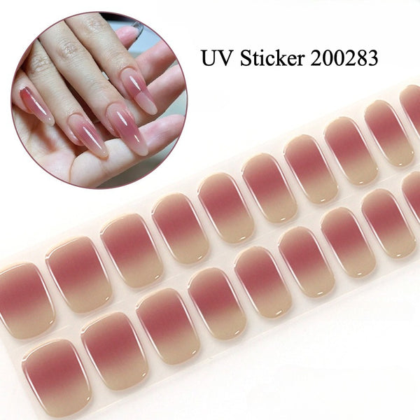 Nude Ombre UV Sticker