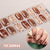Semi-Cure Gel Nail Sticker NF260044