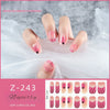 UV gel manicure sticker semi-curing