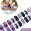 2026 New Christmas Gel Nail Sticker Lighting Harden Semi-Curing Nail Sticker