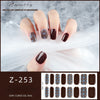 UV gel manicure sticker semi-curing