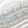 [No Lighting] Light Blue Embossed Cat's Eye Gel Nail Wrap