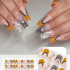 2026 New Christmas Gel Nail Sticker Lighting Harden Semi-Curing Nail Sticker