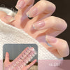 2026 New Christmas Gel Nail Sticker Lighting Harden Semi-Curing Nail Sticker