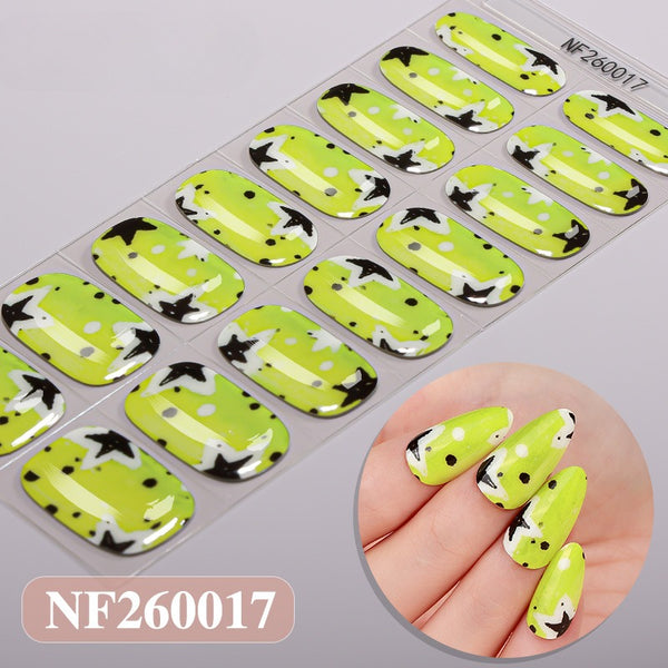 Semi-Cure Gel Nail Sticker
