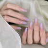 Ombre semi-curing nail sticker