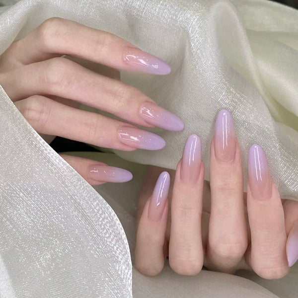 Ombre semi-curing nail sticker
