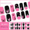 Pumpkin UV semi-cured gel manicure sticker