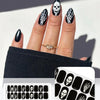 2026 New Christmas Gel Nail Sticker Lighting Harden Semi-Curing Nail Sticker