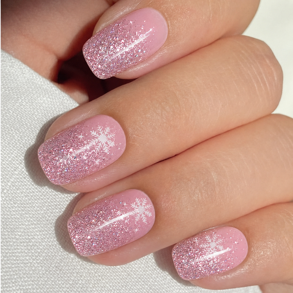 Semicured UV gel nail sticker kit NF240176