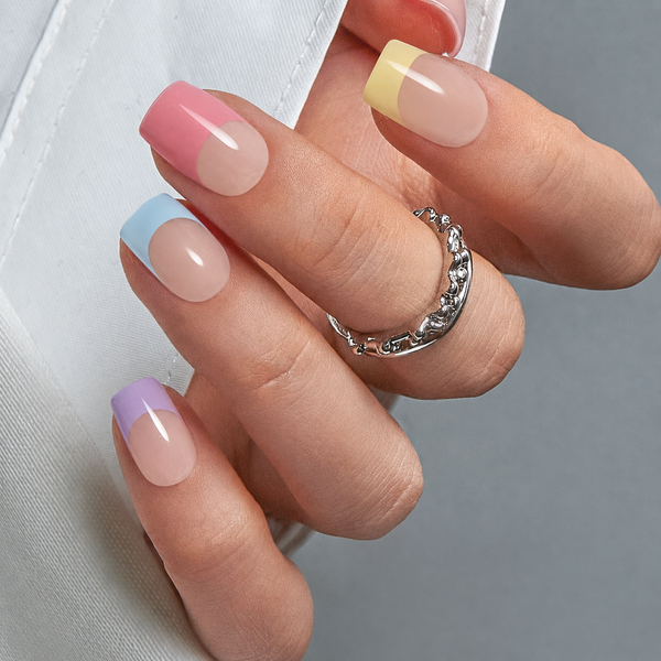 Semicured UV gel nail sticker kit YBNG02060