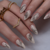 UV Gel Sticker Semi-cured Autumn Leaf