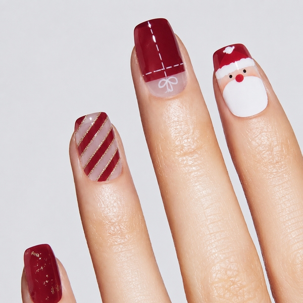 Semi-Cured Gel Nail sticker JM033（20PCS）