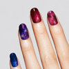 Galaxy Multi Color Glitter Gel Nail Stickers