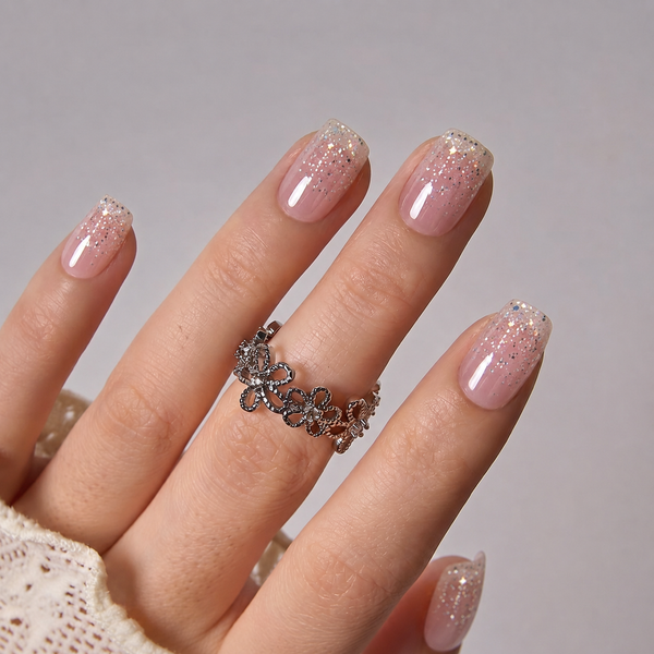 Semicured UV gel nail sticker kit UVG60114