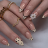30 pieces chicken yellow polka dots French style
