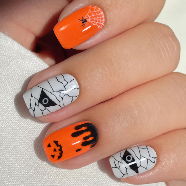 Semi-Cured Gel Nail sticker kit JR43
