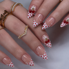 30 pcs 3D Cherry French Polka Dots