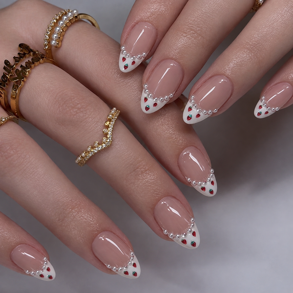 30 Pieces Pearl French Almond