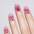 Cherry Blossom Kiss UV Gel Nail Stickers - Pink Floral Nail Art Wraps
