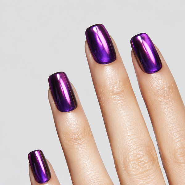 Semicured UV gel nail sticker
