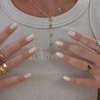 White Cat Eye|32 Pcs Soft Gel Press-On Nails Real Gel Nail Extensions