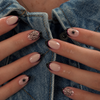 Halloween Oval|32 Pcs Soft Gel Press-On Nails Real Gel Nail Extensions
