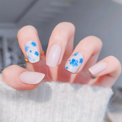 Blue Florals